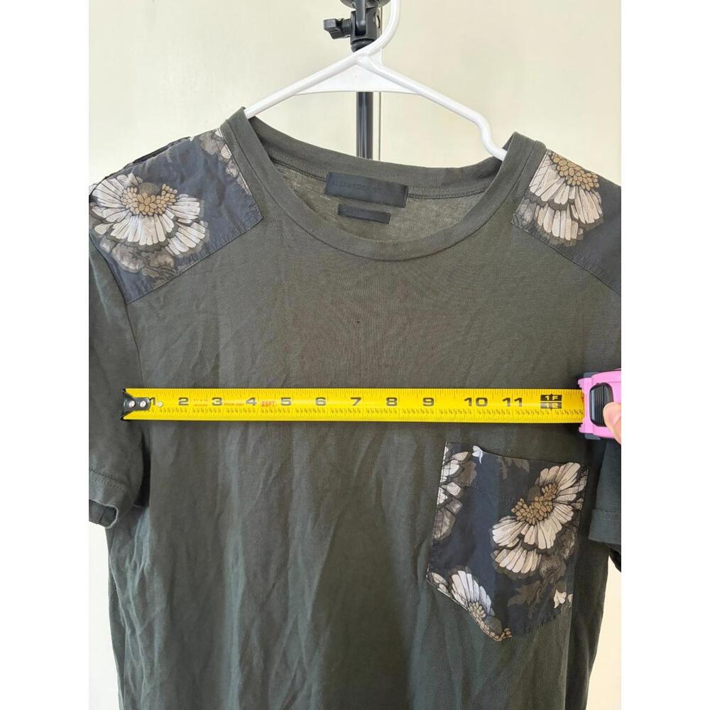 Alexander McQueen Floral Panel T-Shirt - Made in Italy - Size 11 - Picture 4 of 5